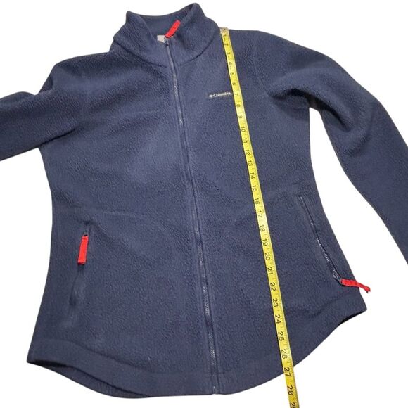Columbia | Women's Blue Full-Zip Northern Reach Sherpa Jacket Omni Heat Size M - Picture 15 of 16